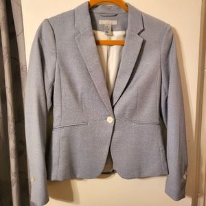 H&M Light Blue Business Blazer Size 6